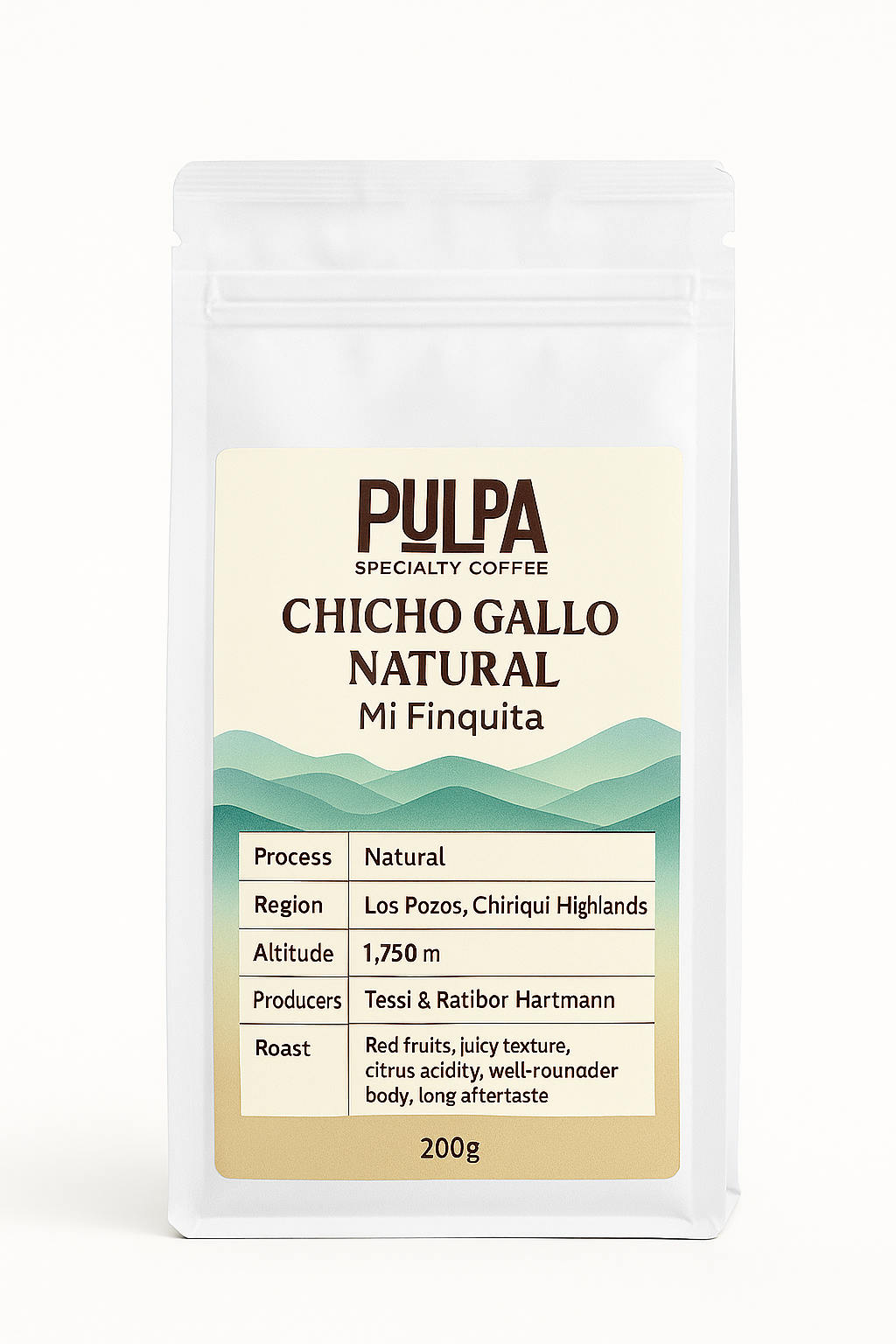 Chicho Gallo Natural Mi Finquita – Panamanian Specialty Coffee
